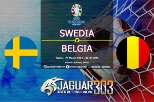 Prediksi Swedia vs Belgia 25 Maret 2023