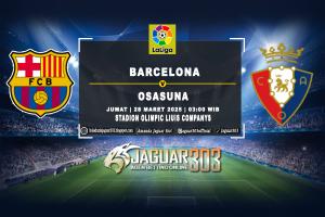 Prediksi Barcelona vs Osasuna 28 Maret 2025