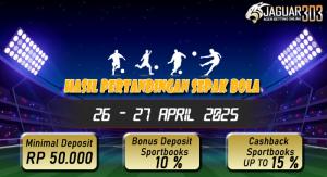 Hasil Pertandingan Sepak Bola 26 - 27 April 2025